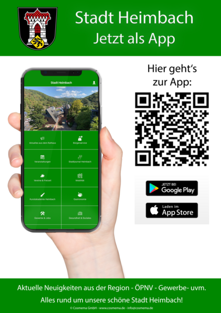 Heimbach App Flyer