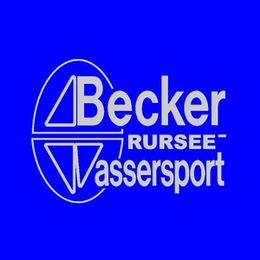 Becker Wassersport Rursee Logo