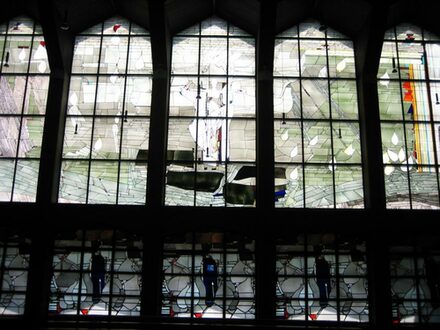 Salvatorkirche, Meistermann-Fenster
